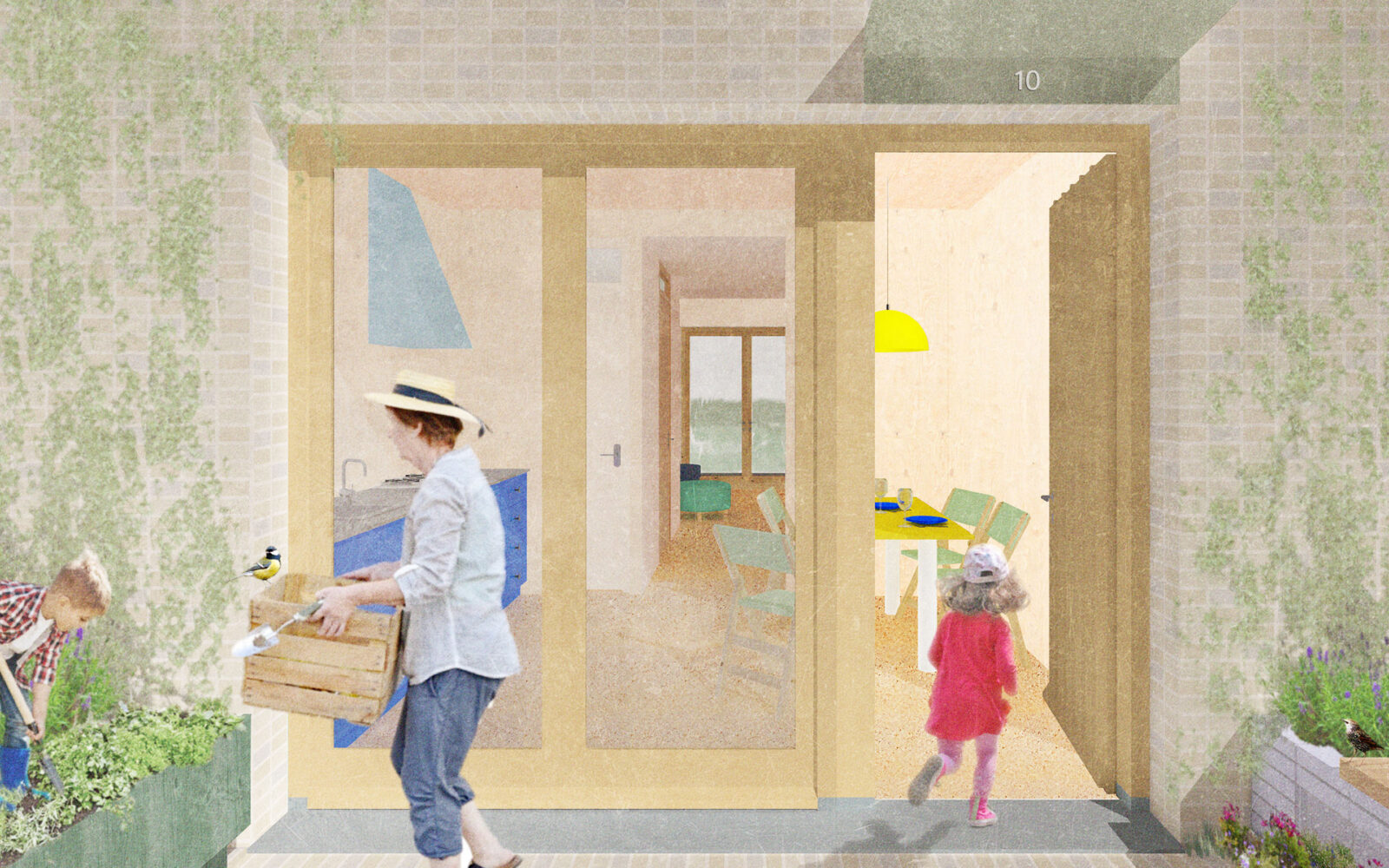 beHagen houses' kitchens effortlessly invite nature in