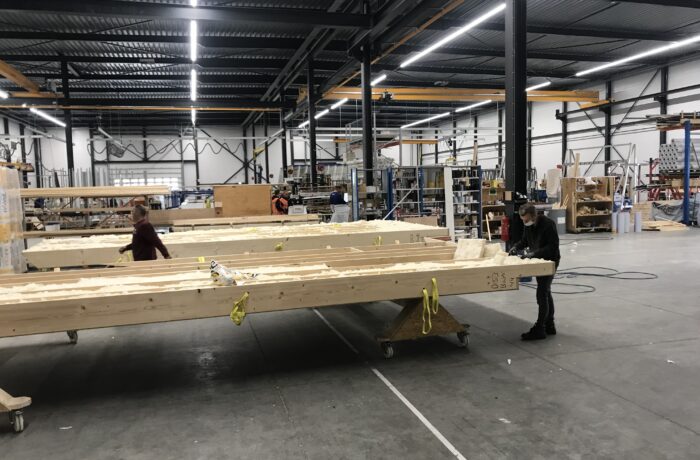 beHagen's social housing is made from industrial timber