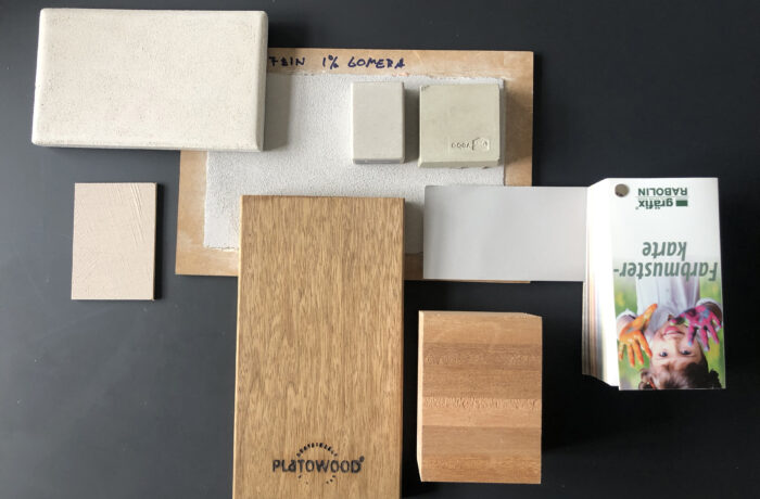 materials used to build an artist residence made from hemp and lime by bureau SLA