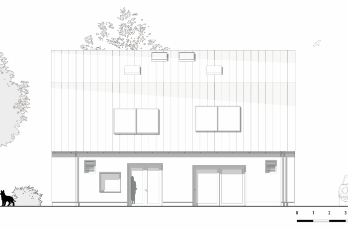 North wing of biobased artist residence by bureau SLA